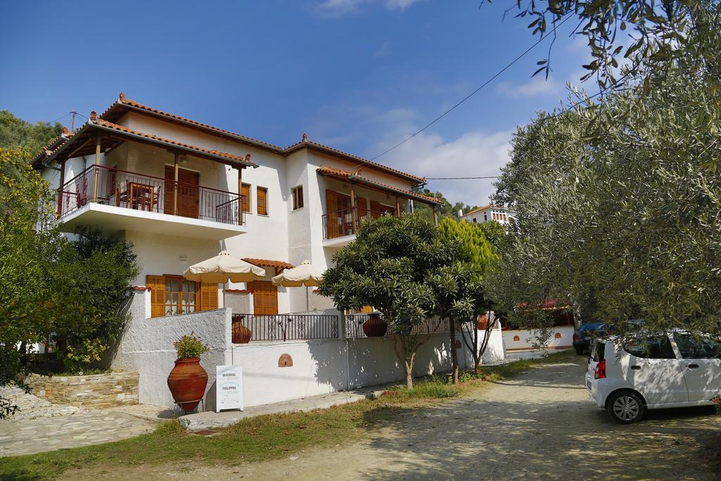 Philippos Apartments Áfiszosz Kültér fotó
